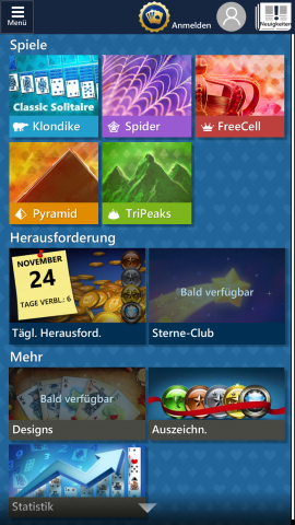 Microsoft Solitaire Collection (Screenshot: Golem.de)